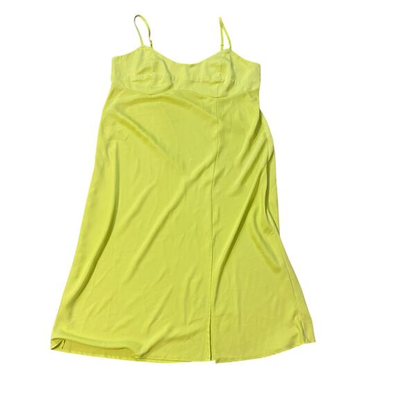 A New Day key lime green Slip Dress XXL Midi Cami Adjustable Straps plus size - Picture 3 of 8